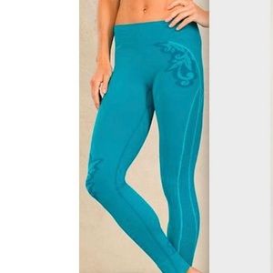 Athleta seamless twist legging szS turquoise
